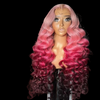Perruque Rose Lou Andrea