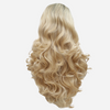 perruque blonde longue boucle