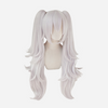perruque de cosplay blanche