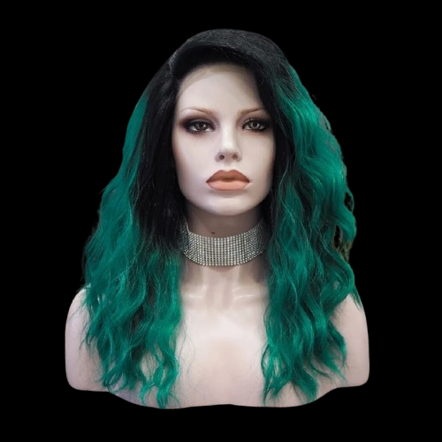 Perruque Verte Zehira
