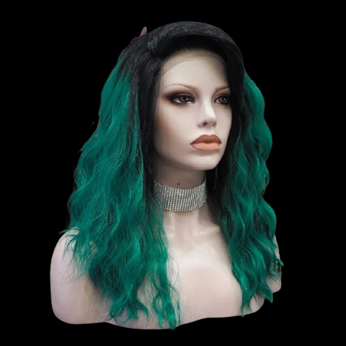 Perruque Verte Zehira