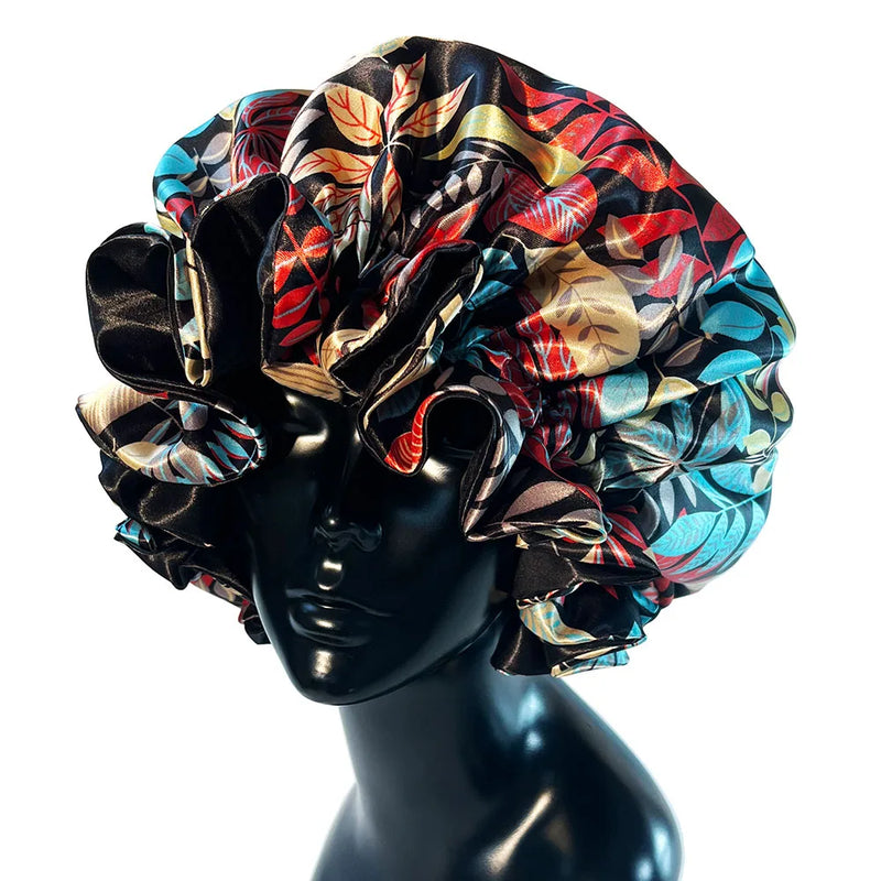 Bonnet de Nuit Cheveux Bouclés