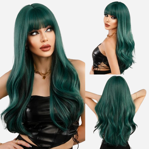 Zaida Green Wig
