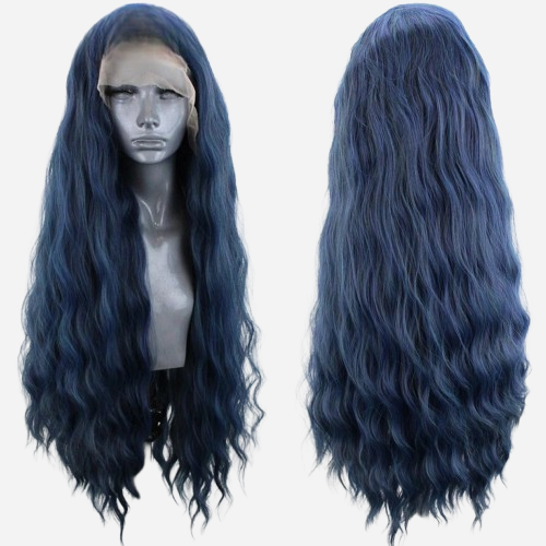 perruque-bleue-longue