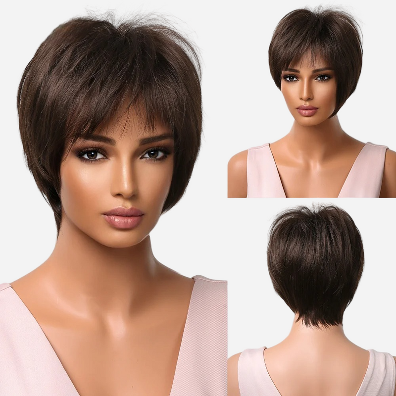 perruque-brune-courte-femme