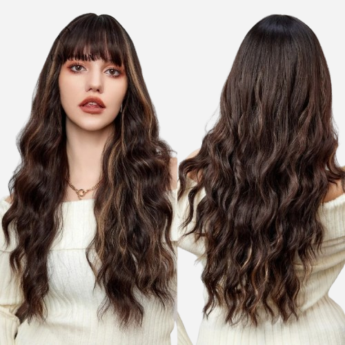 perruque-brune-effet-balayage