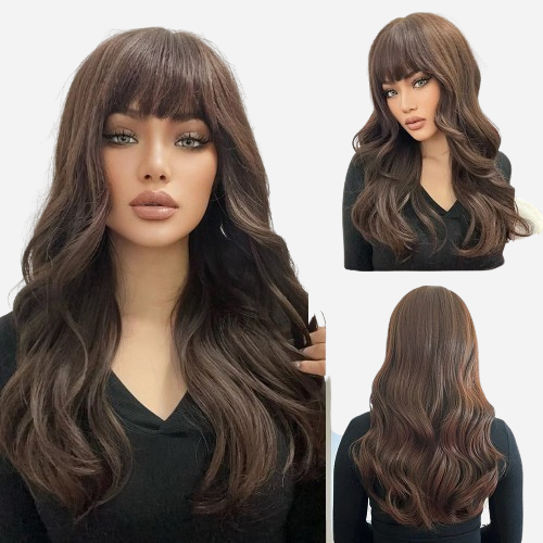 perruque-brune-lisse-et-ondulee