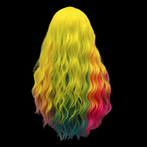 perruque-cheveux-colores