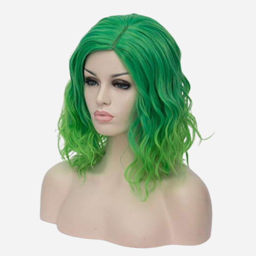 perruque-cheveux-vert-femme