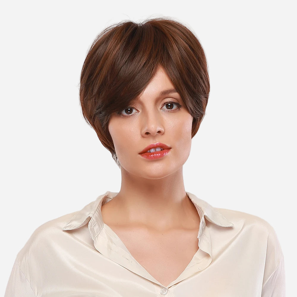 perruque-courte-brune-avec-frange-longue