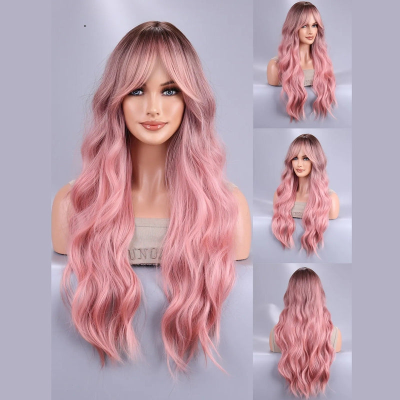 Perruque Rose Oriane
