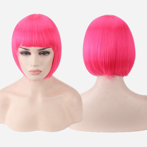 perruque-rose-fluo-femme
