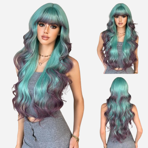 Stelie Blue Wig