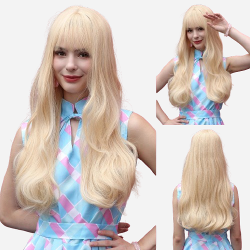 Perruque Blonde Khamssa