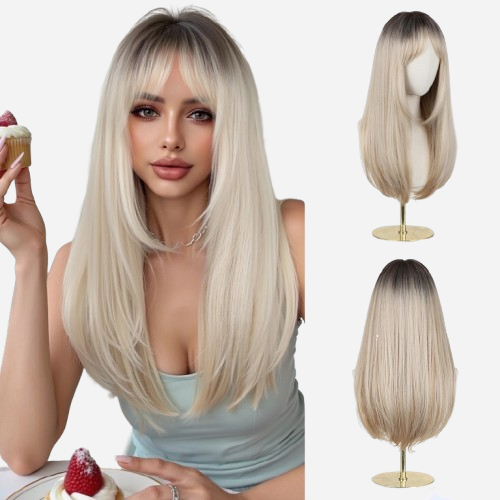 Perruque Blonde Moussou