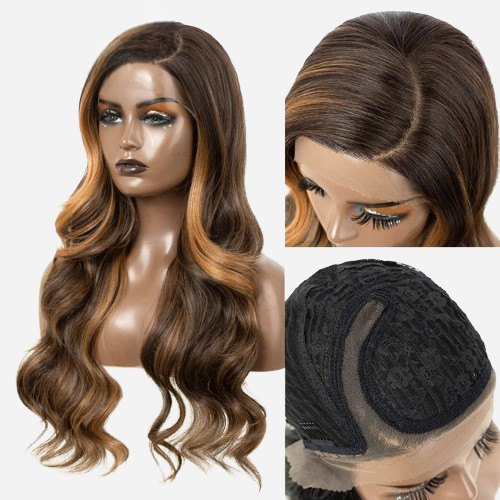Perruque Brune Claire Marie