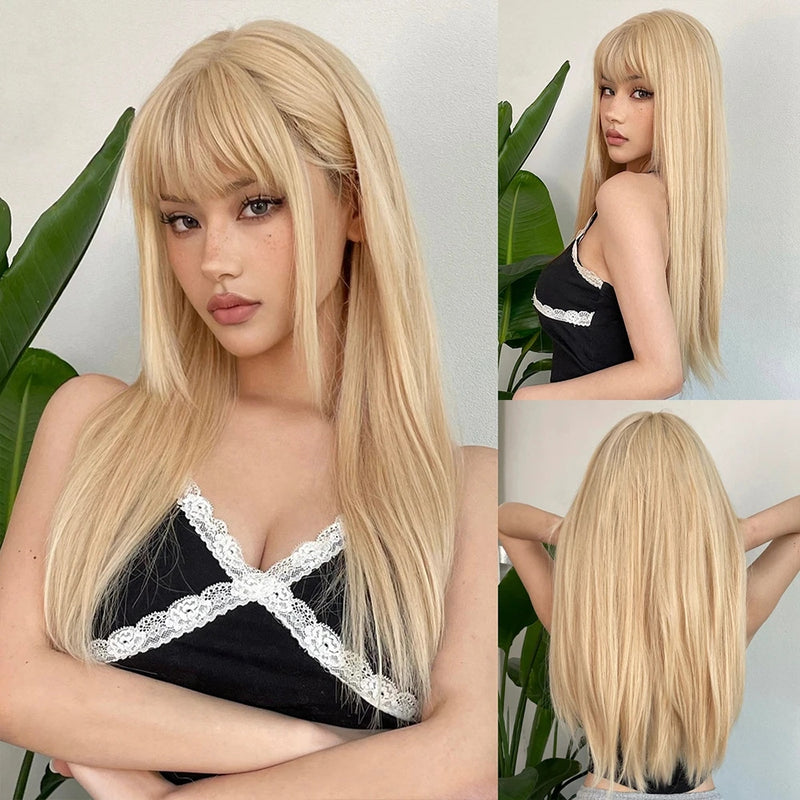 Perruque Blonde Karita