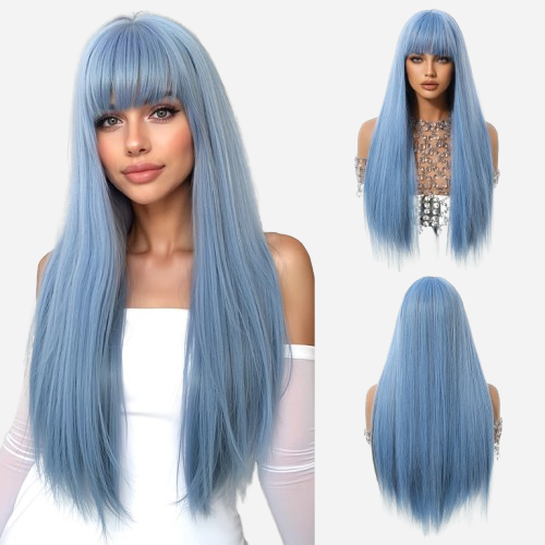 Perruque Bleue Joeva