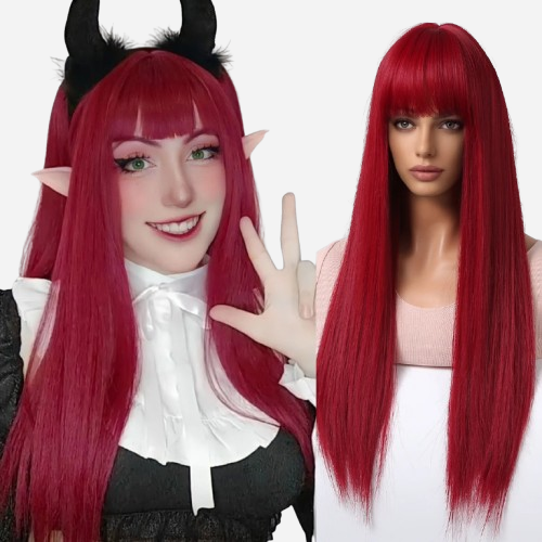 Perruque Rouge Marie Madeleine