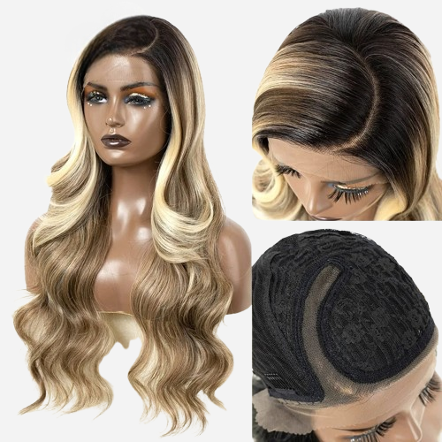 Perruque Blonde Leilia
