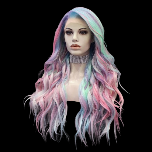 Perruque Colorée Valeryane