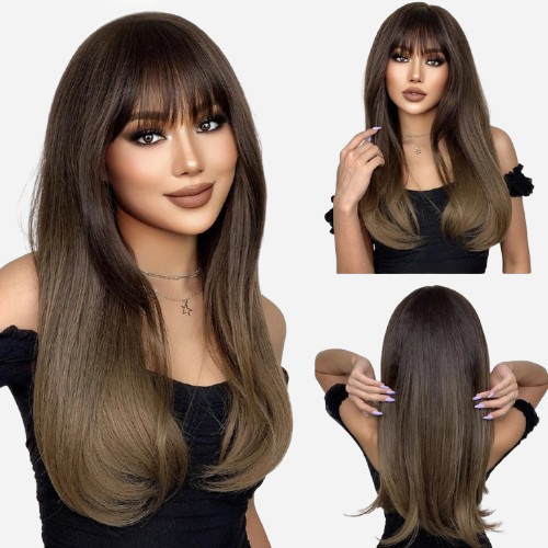 Perruque Brune Luce Marie