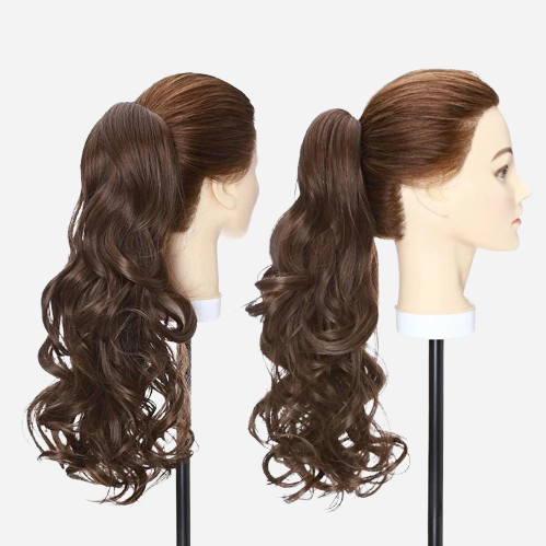 queue-de-cheval-mariage-brune