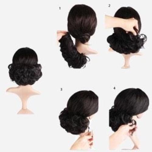 Postiche Chignon Marin