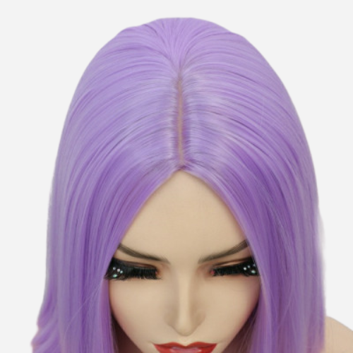 perruque couleur violette