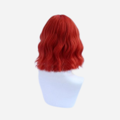 perruque femme rouge