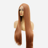 perruque longue rousse