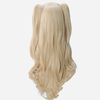 perruque bouclee blonde