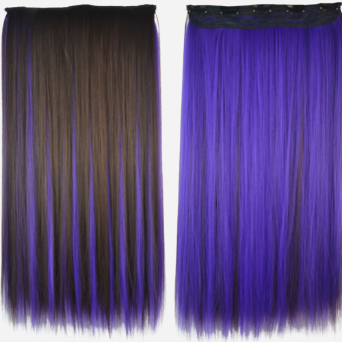 clip extension cheveux violet