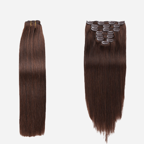 Extensions de Cheveux Naturels Brun