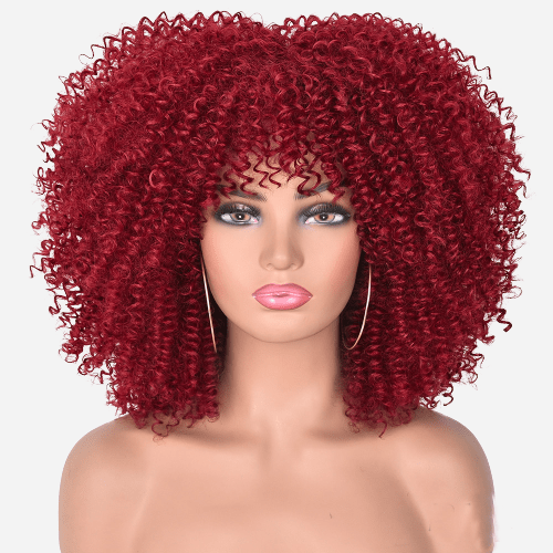 Perruque Afro Rouge Tavie