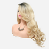 perruque blonde longue