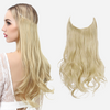 postiche d'extension fil blonde